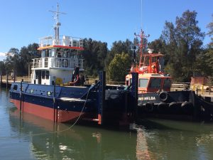16M Pusher tug Launch