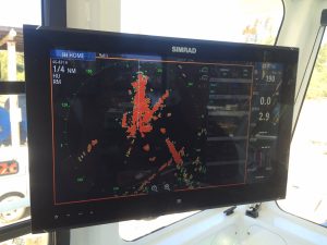 Port MO Simrad Display