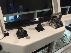 Steering & Thruster controls