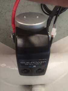 Sidepower SE60 Bow and Stern Thrusters fitted with independant Battery systems